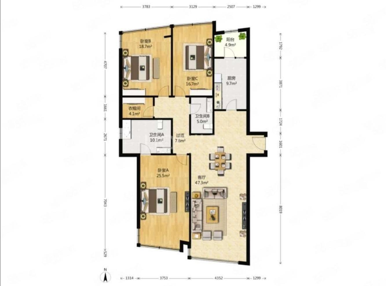 北京新城国际二手房房源图片