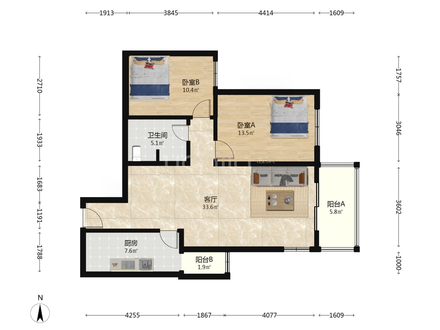北京天通苑东二区二手房房源图片