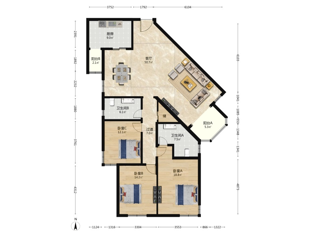 北京垂虹园二手房房源图片