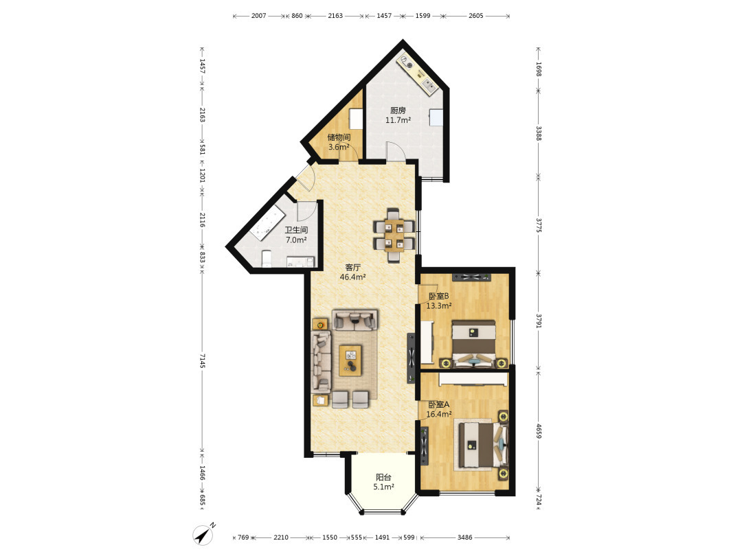北京垂虹园二手房房源图片