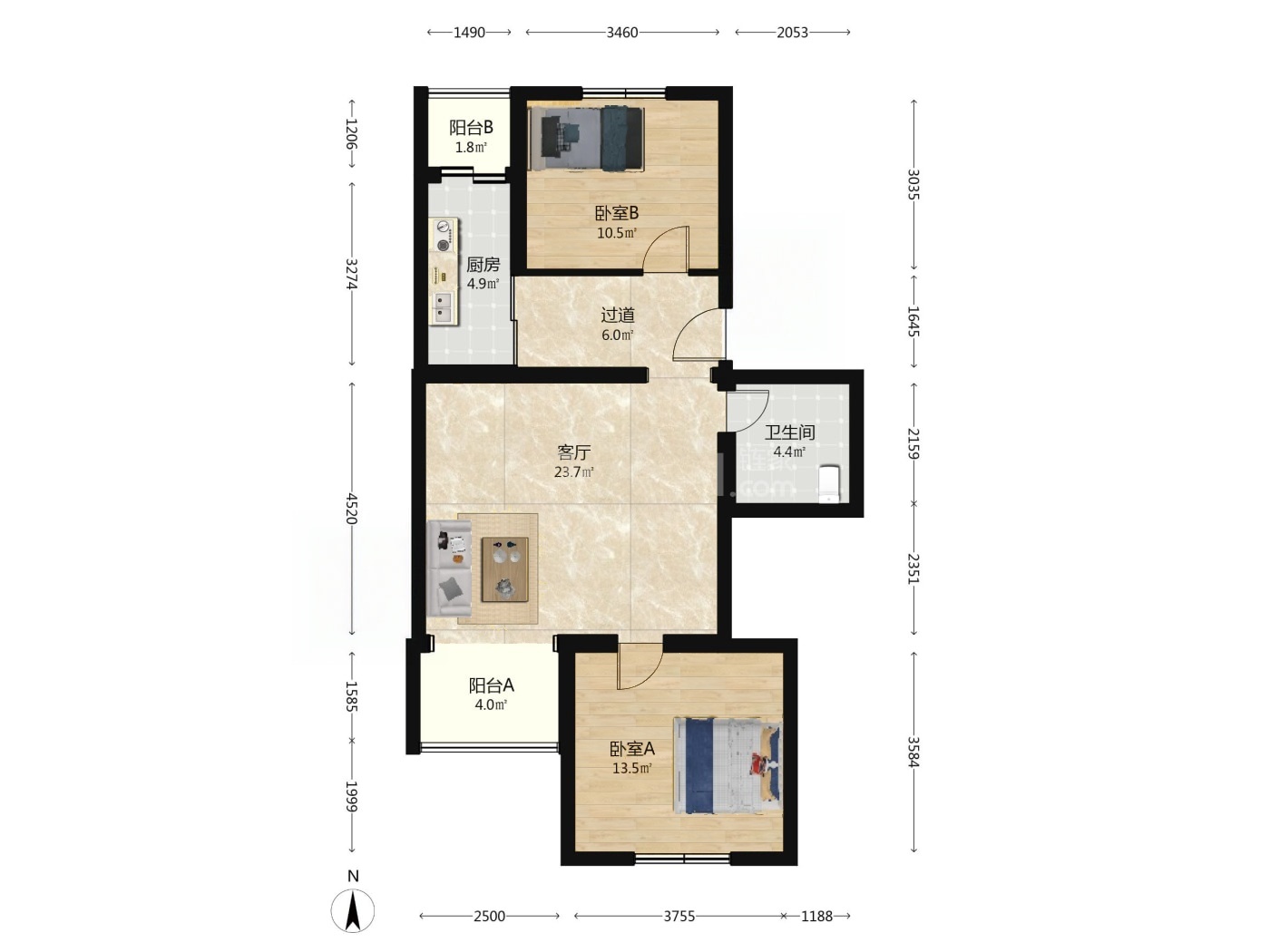 北京天通苑东三区二手房房源图片