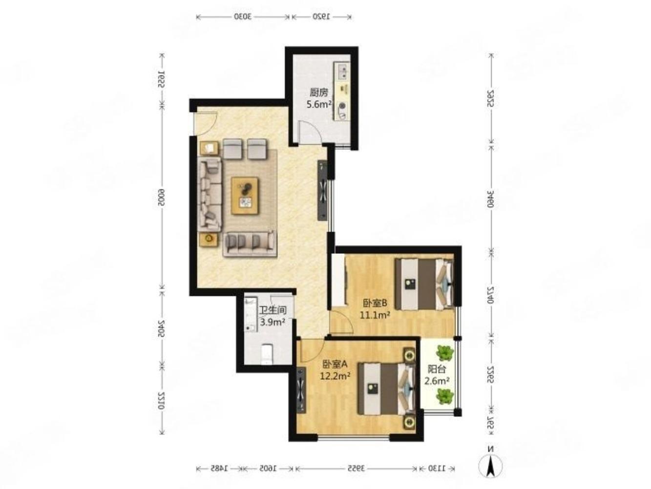 北京晨月园二手房房源图片