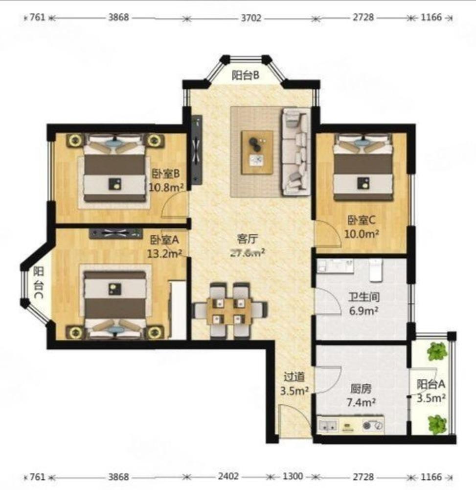 北京恋日绿岛小区二手房房源图片