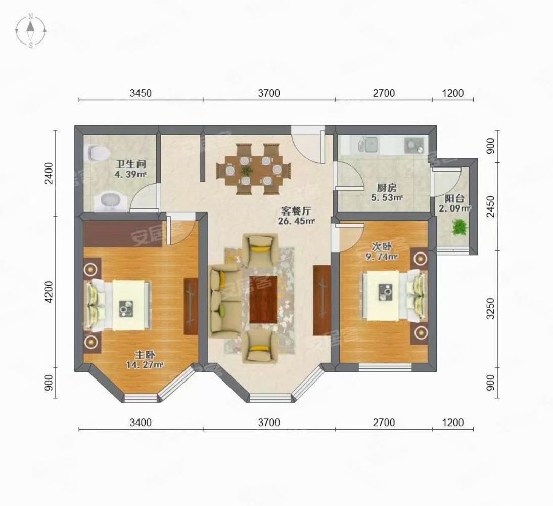 北京恋日绿岛小区二手房房源图片