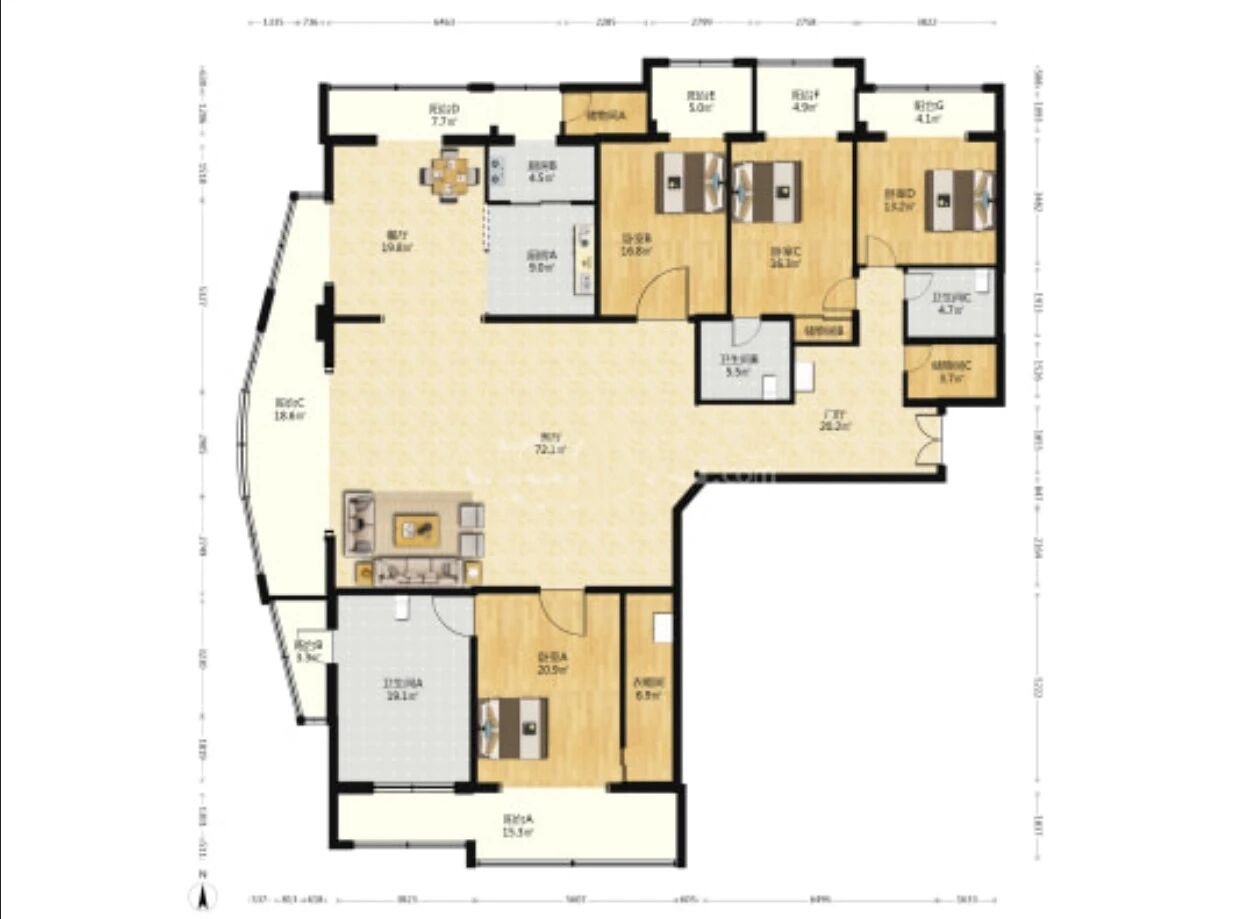 北京温莎大道二手房房源图片