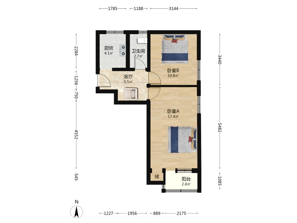 北京永安路小区二手房房源图片
