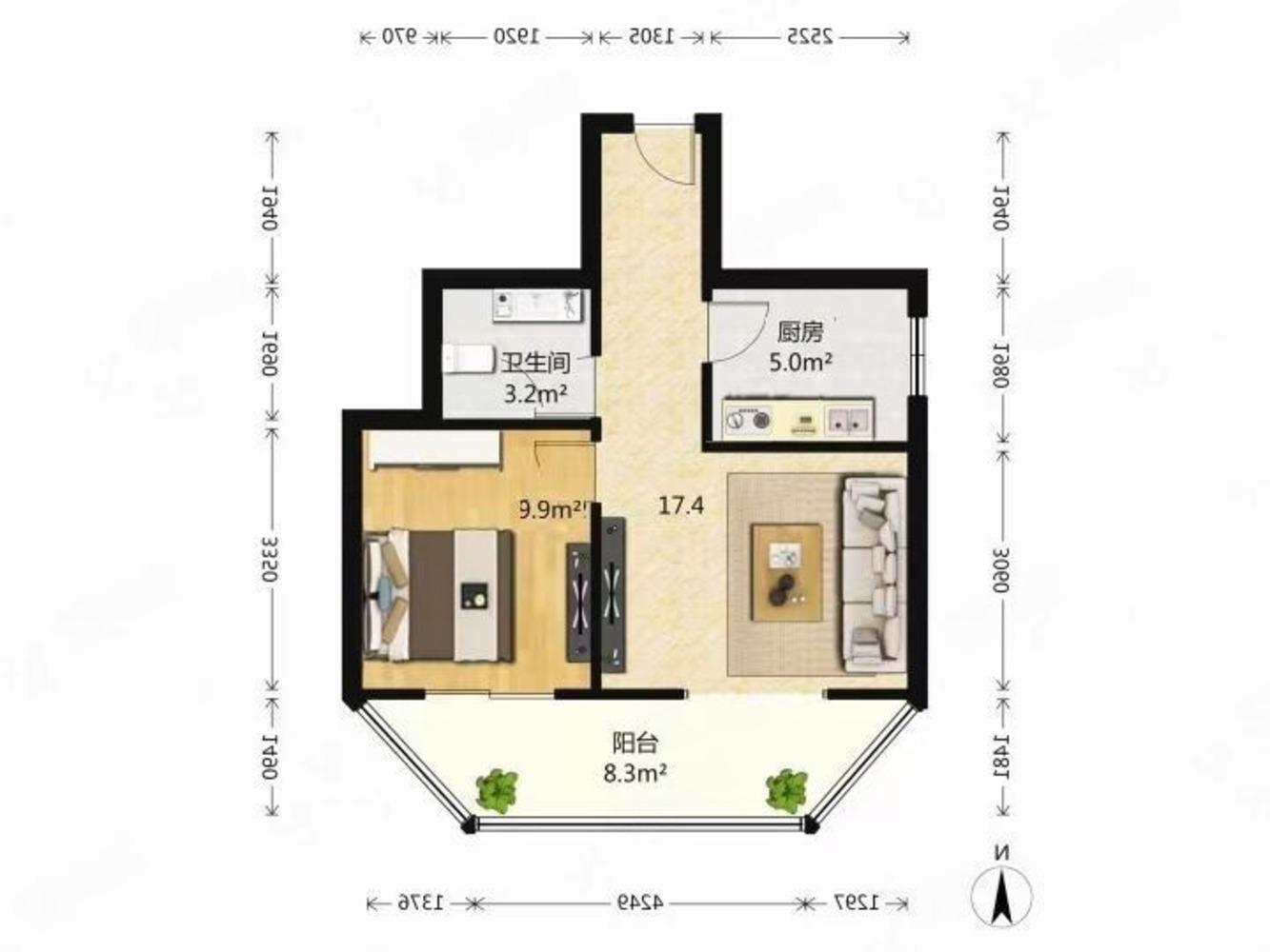 北京晨月园二手房房源图片