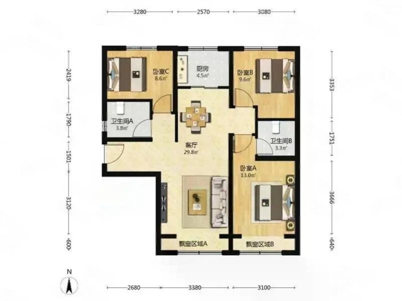 北京江南府二手房房源图片