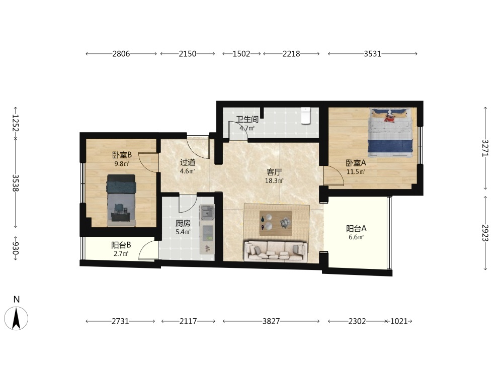 北京天通苑四区二手房房源图片