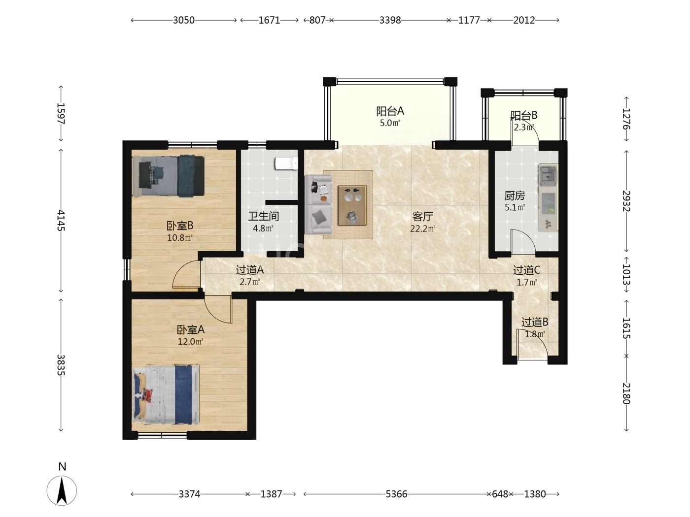 北京天通苑东一区二手房房源图片