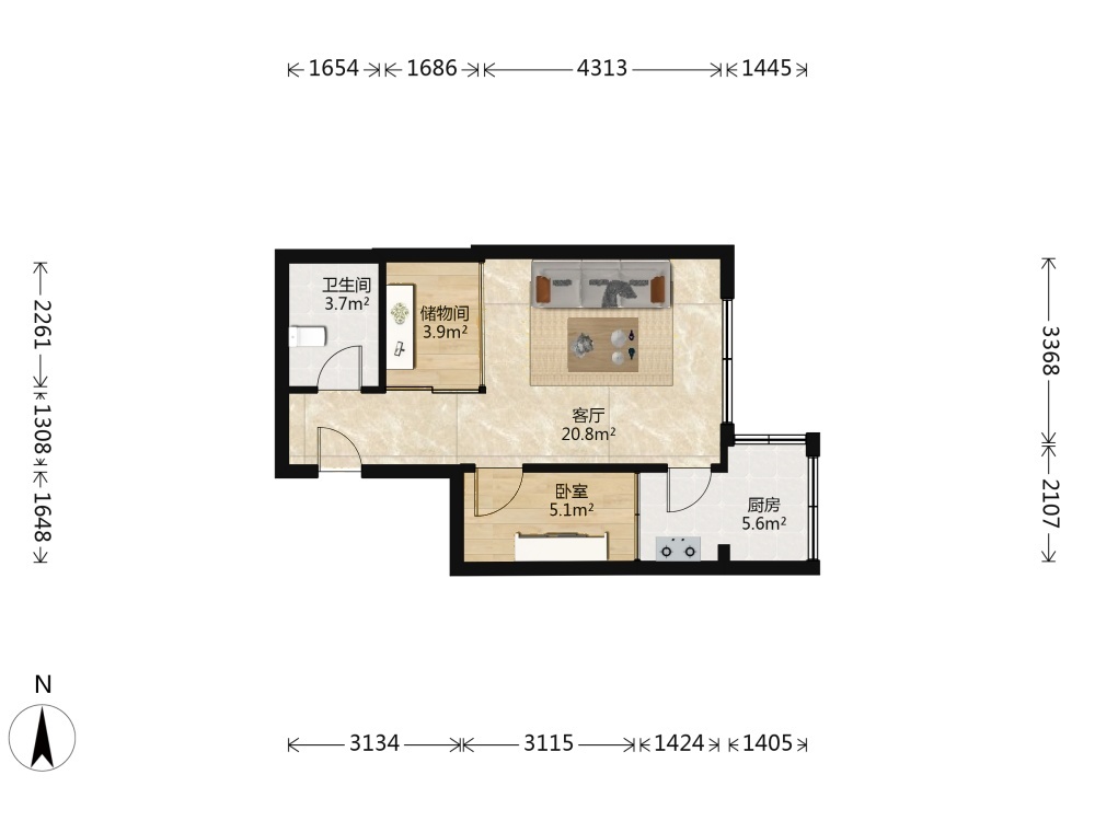 北京天通苑北二区二手房房源图片