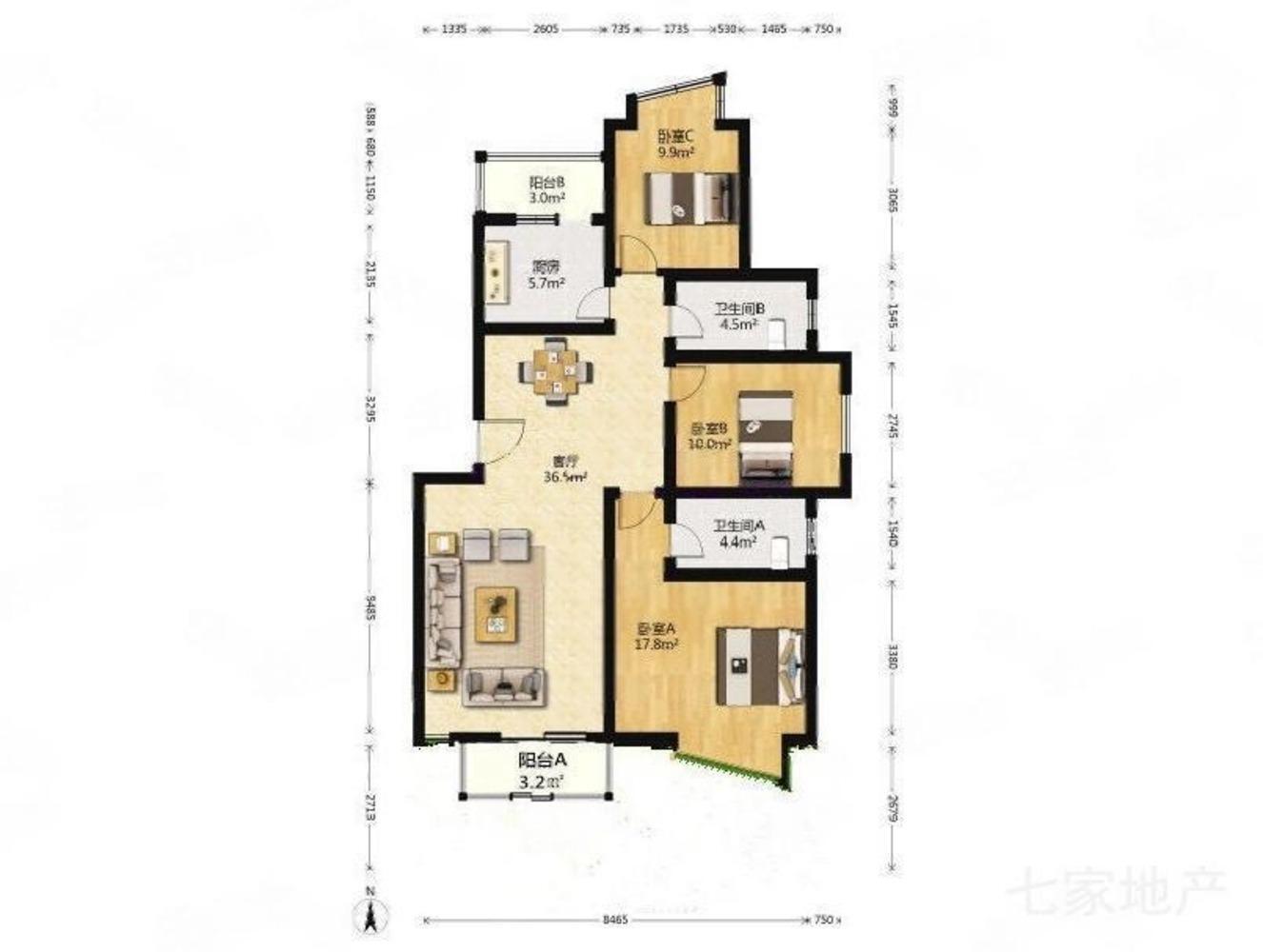 北京蓝天花园二手房房源图片