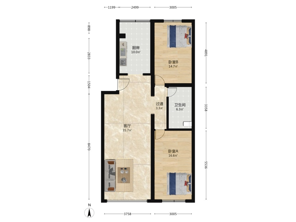 北京天通苑东三区二手房房源图片