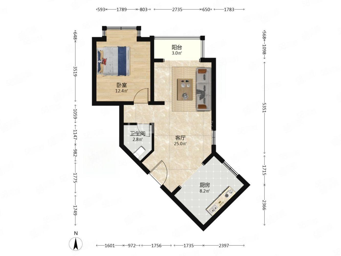 北京时雨园(蓝靛厂)二手房房源图片