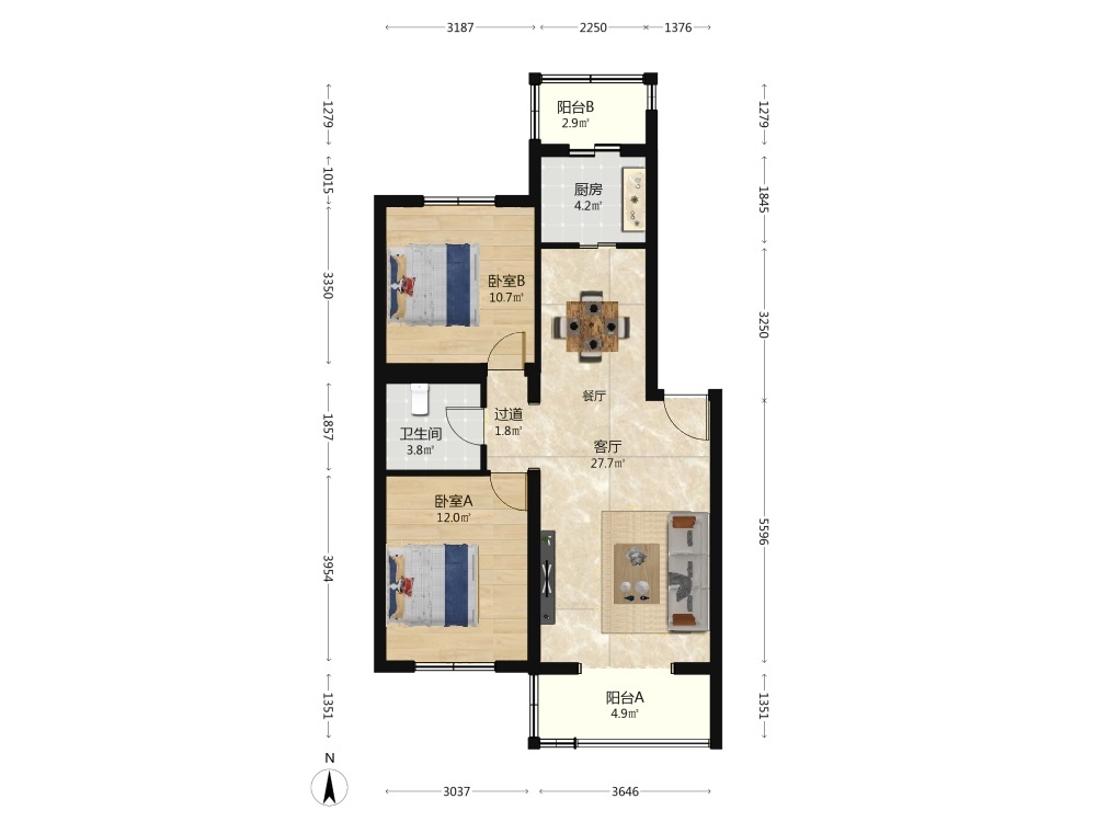 北京燕归宁馨园二手房房源图片