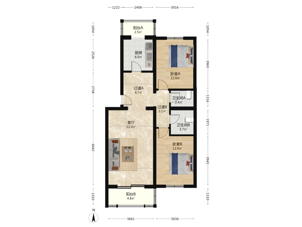 北京天通苑四区二手房房源图片