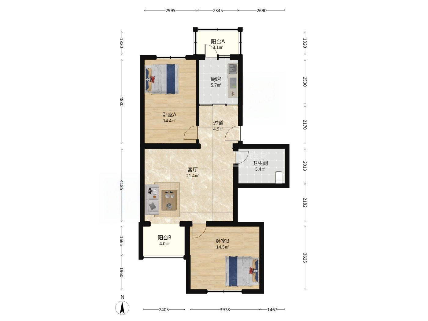 北京天通苑东三区二手房房源图片