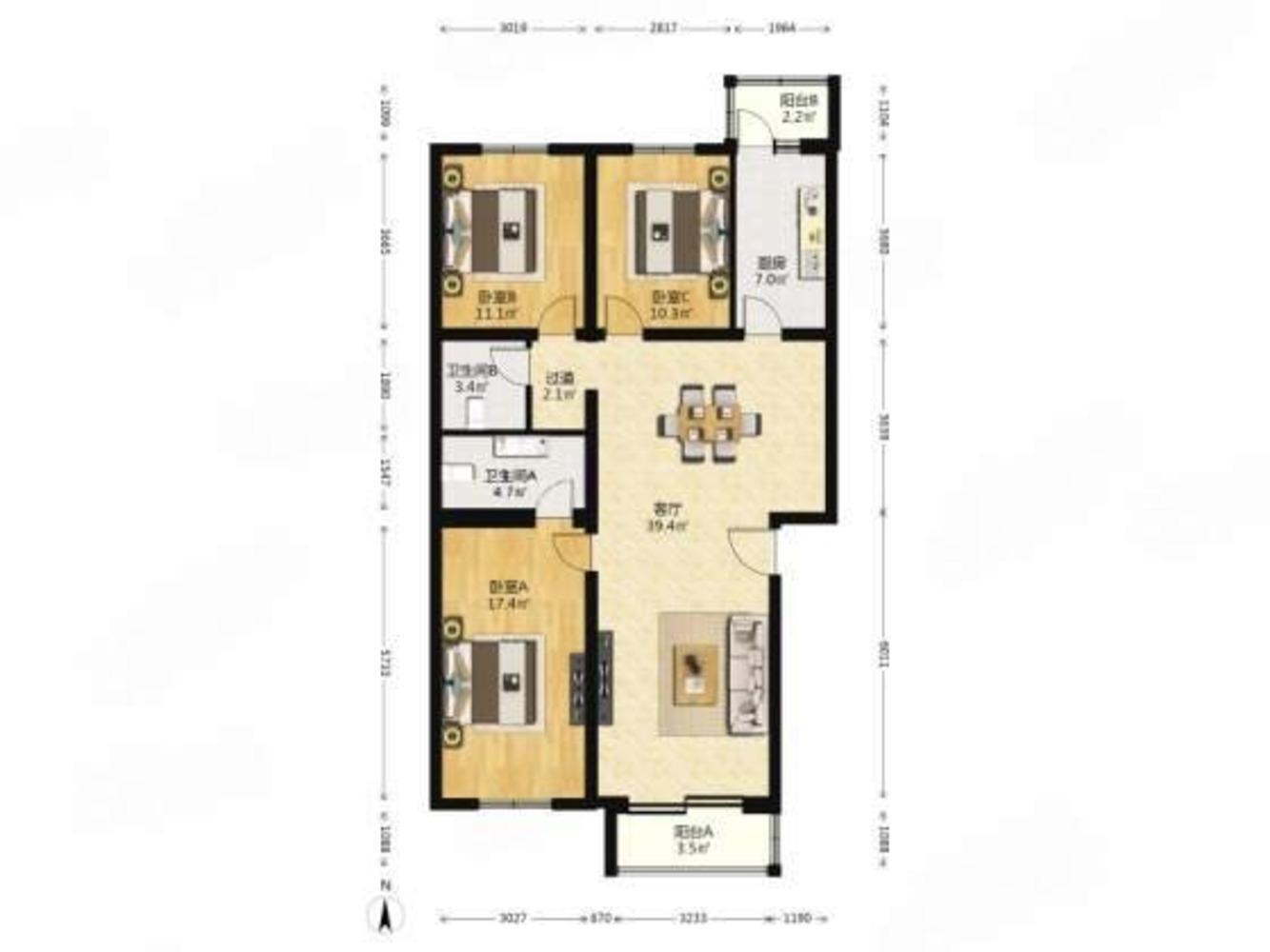 北京鸿博家园六区二手房房源图片