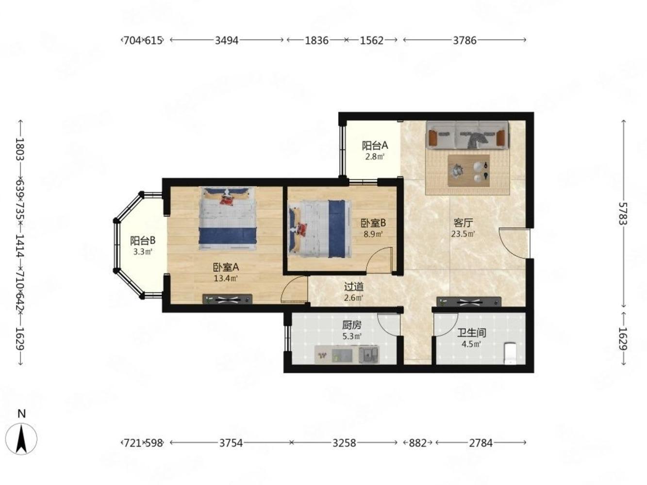 北京金夕园二手房房源图片