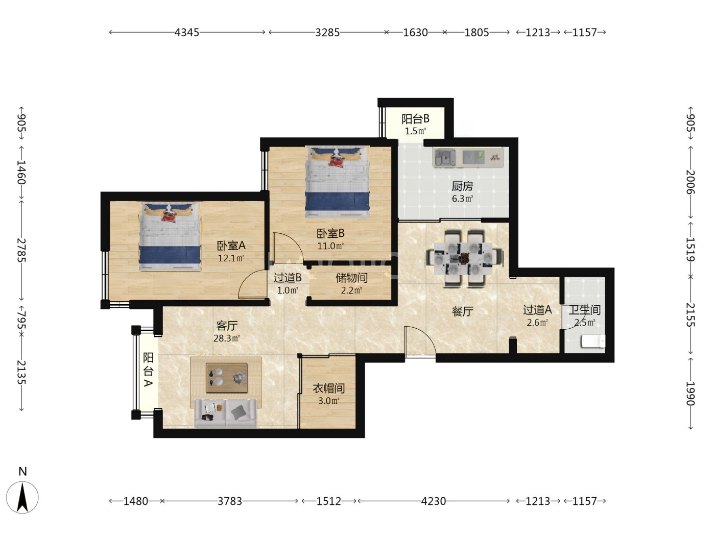 北京烟树园二手房房源图片