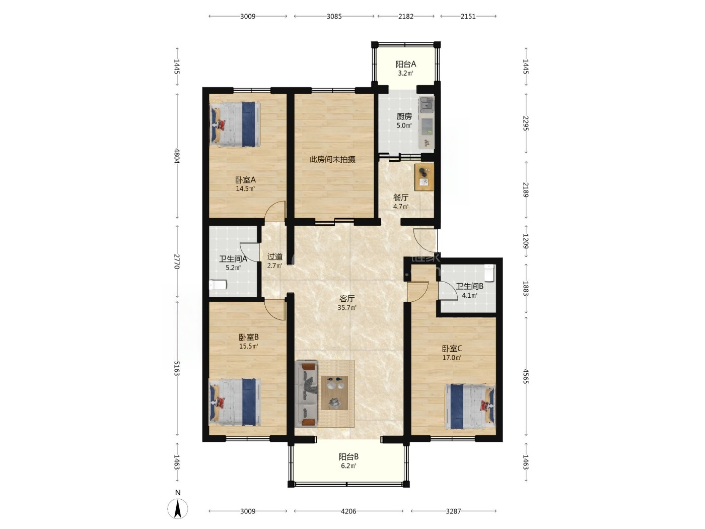 北京天通苑北三区二手房房源图片