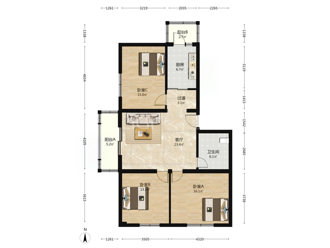 北京天通苑东一区二手房房源图片