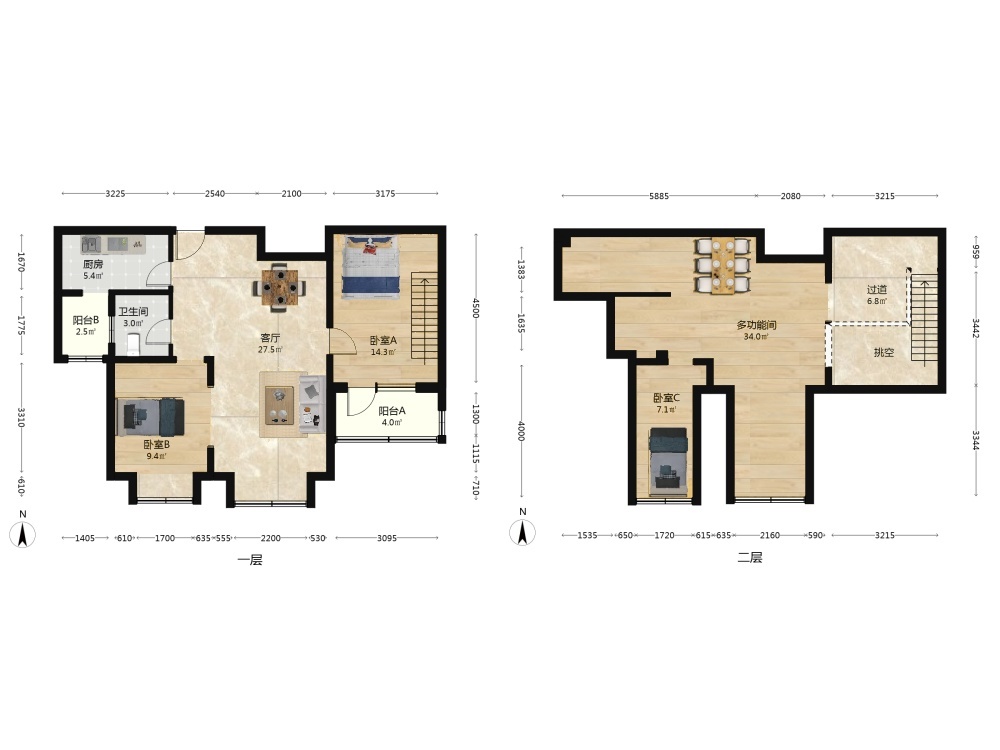 北京恒盛波尔多小镇(南区)二手房房源图片