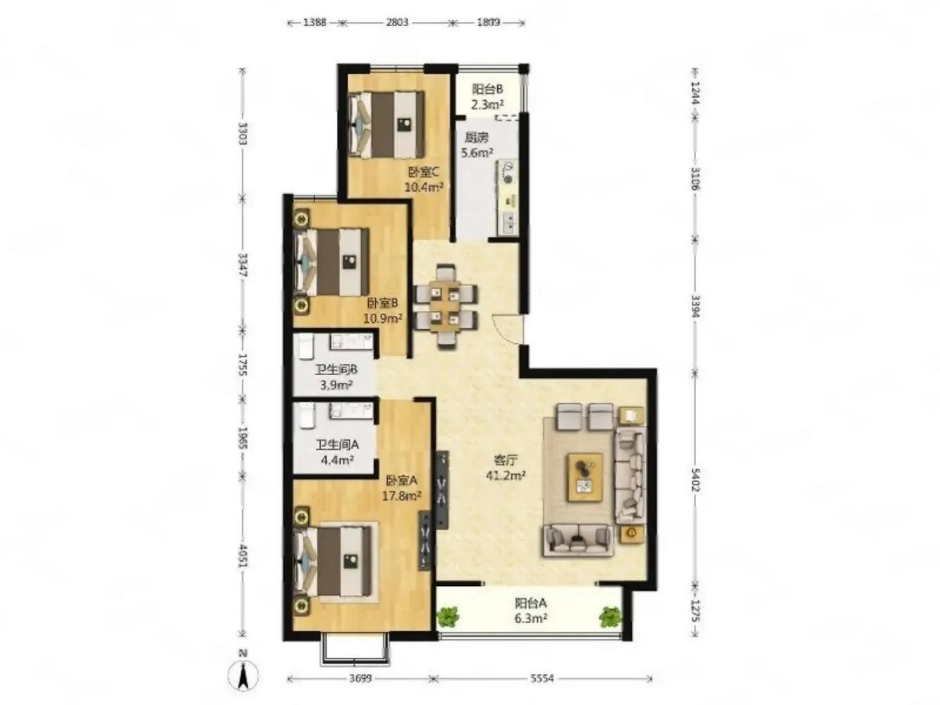 北京江南山水二手房房源图片