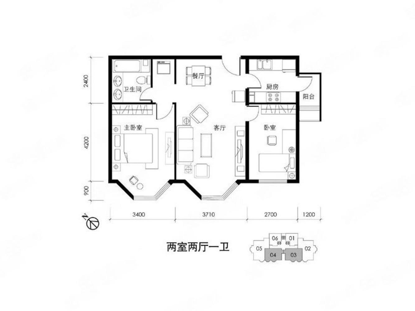 北京恋日绿岛小区二手房房源图片