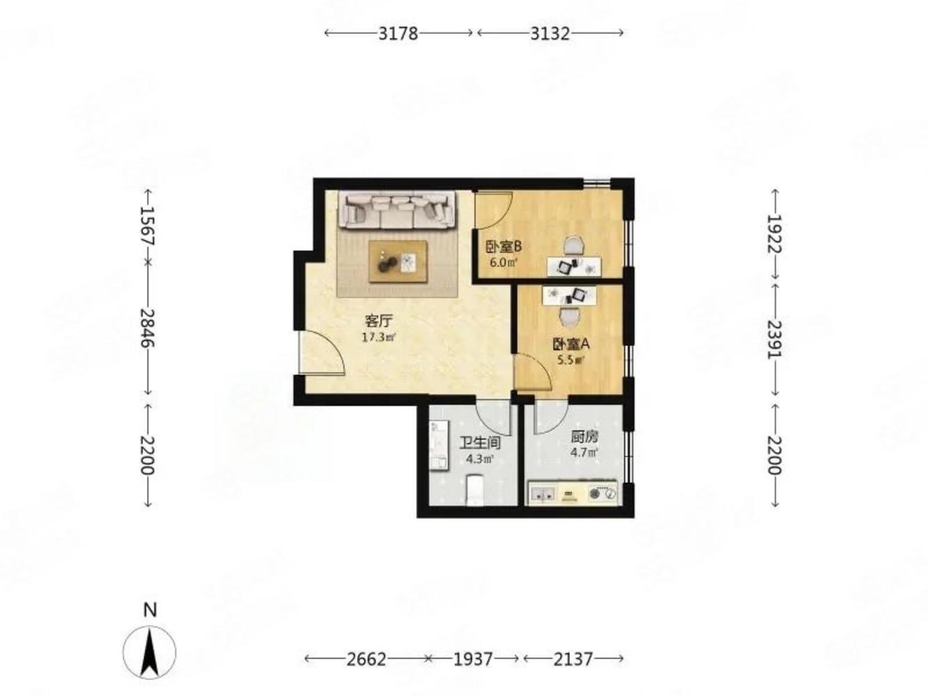 北京恋日绿岛小区二手房房源图片