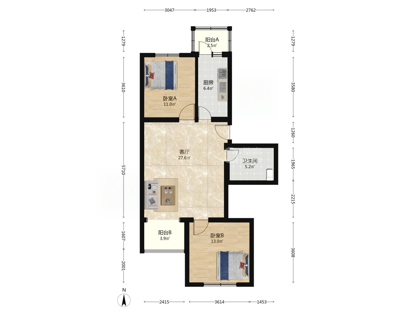 北京天通苑东二区二手房房源图片