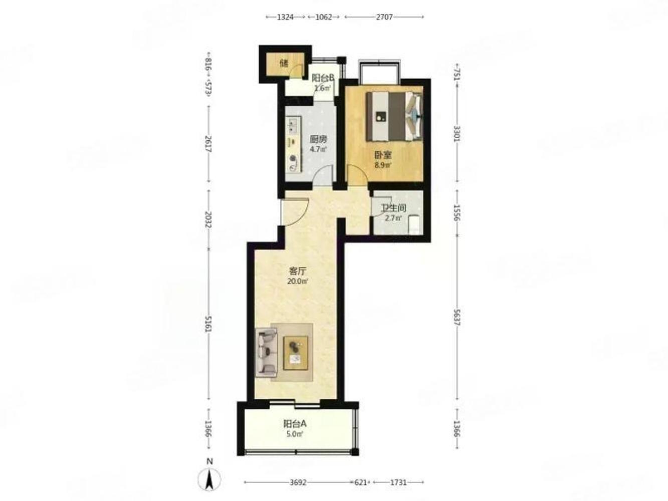 北京吕营嘉园C区二手房房源图片