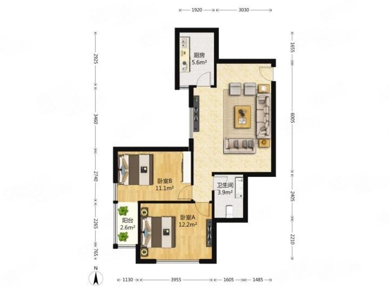 北京晨月园二手房房源图片