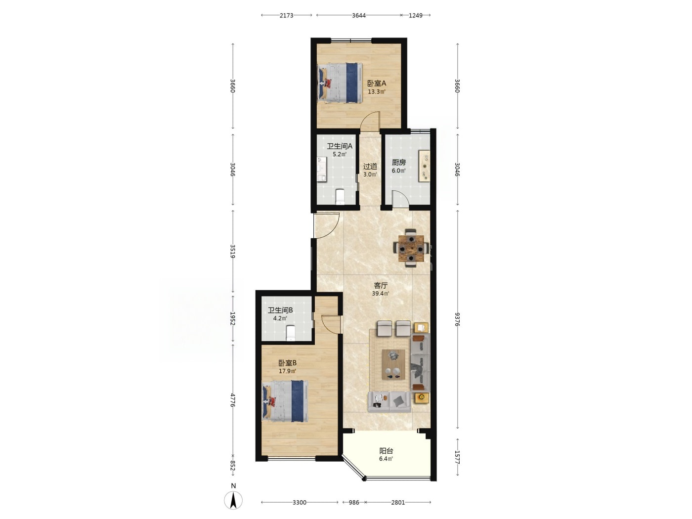 北京春荫园二手房房源图片