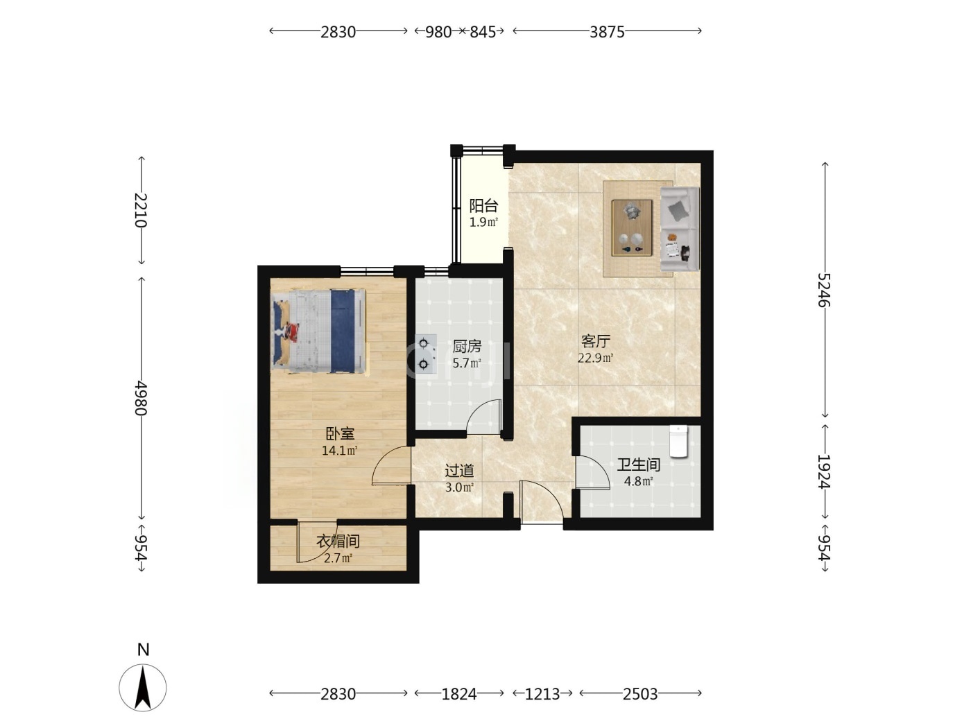 北京天通苑东一区二手房房源图片