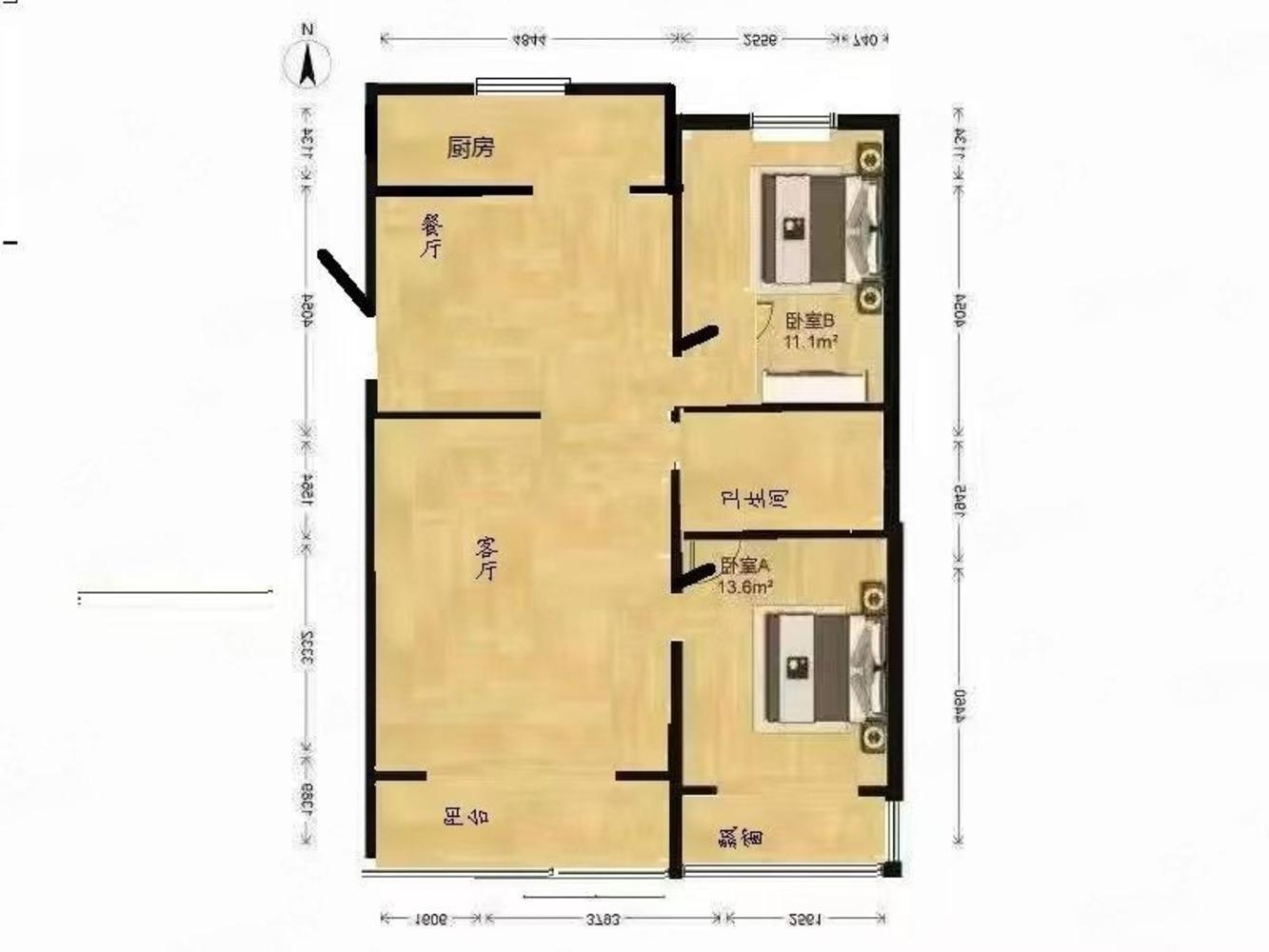 北京鸿博家园(一期B区)二手房房源图片