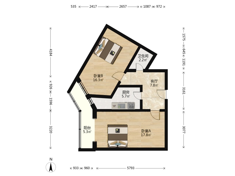 北京安华里社区二手房房源图片