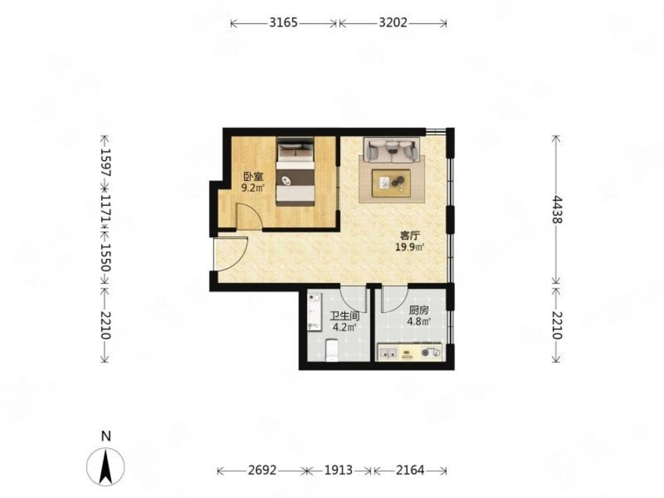 北京恋日绿岛小区二手房房源图片