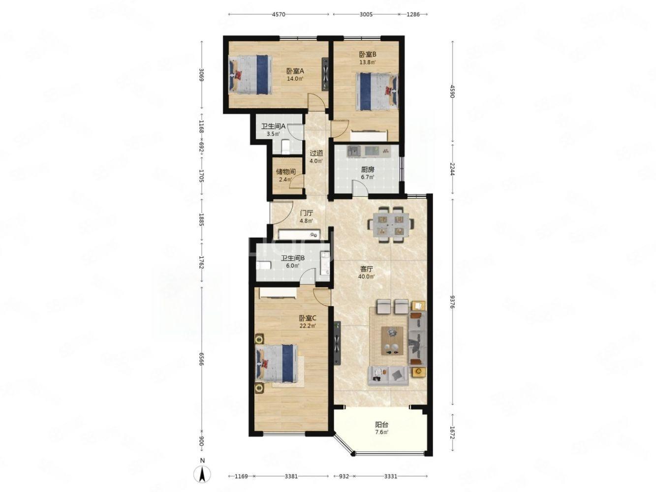 北京春荫园二手房房源图片