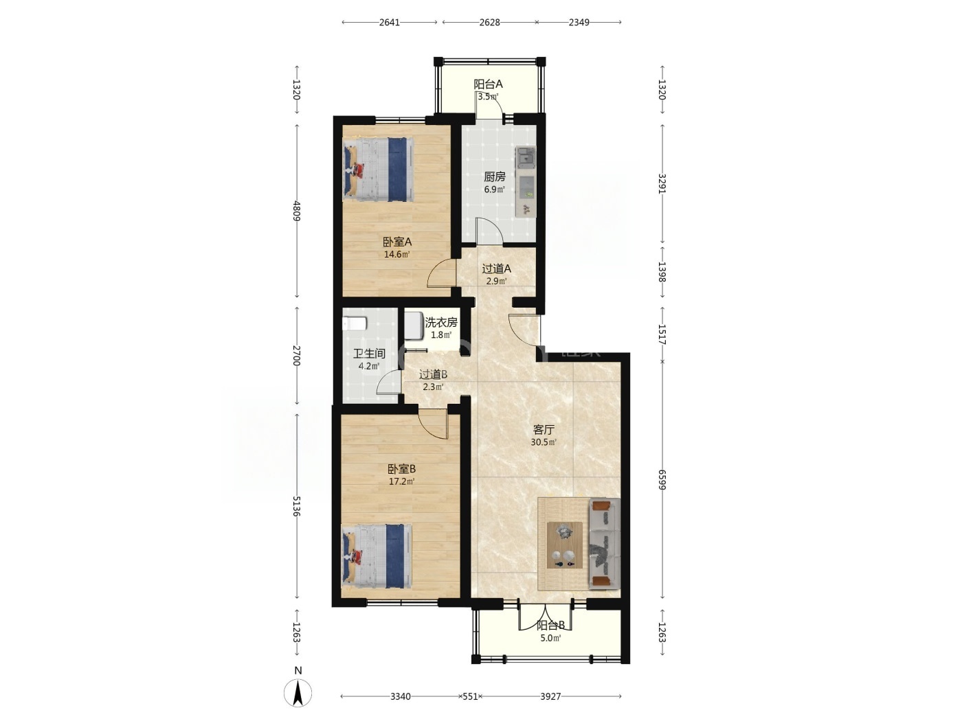 北京天通苑东一区二手房房源图片