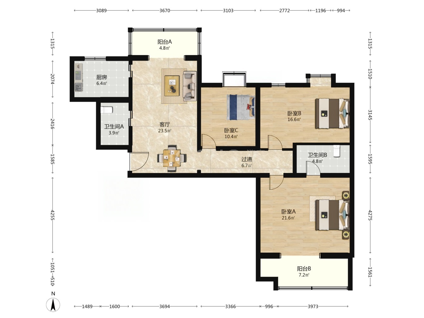 北京未来家园二手房房源图片