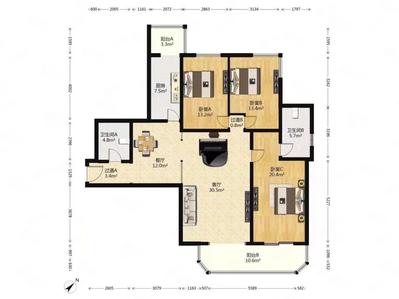 北京垂虹园(蓝靛厂)二手房房源图片