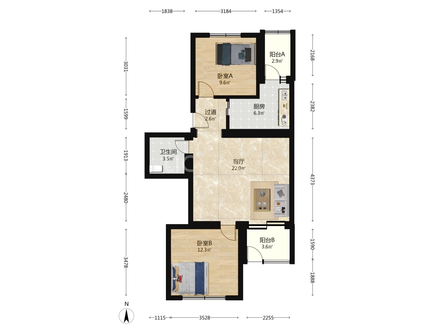 北京天通苑东一区二手房房源图片