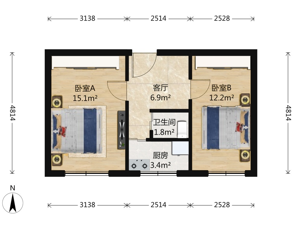 北京西青年沟二手房房源图片