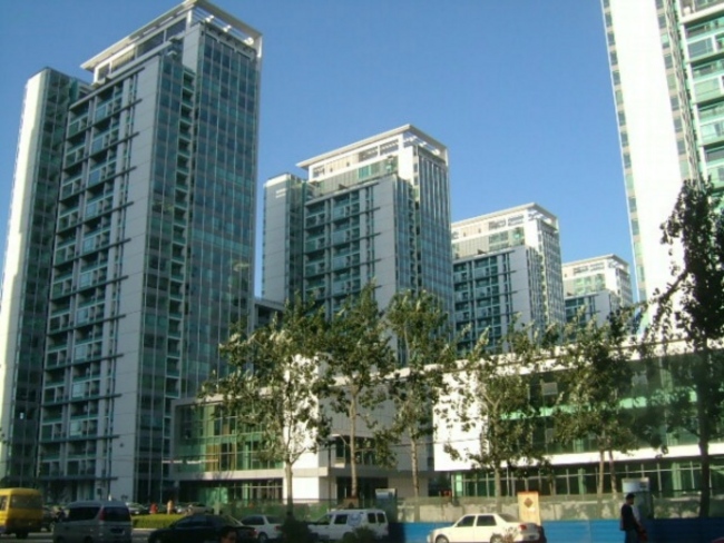 北京华贸中心公寓图片