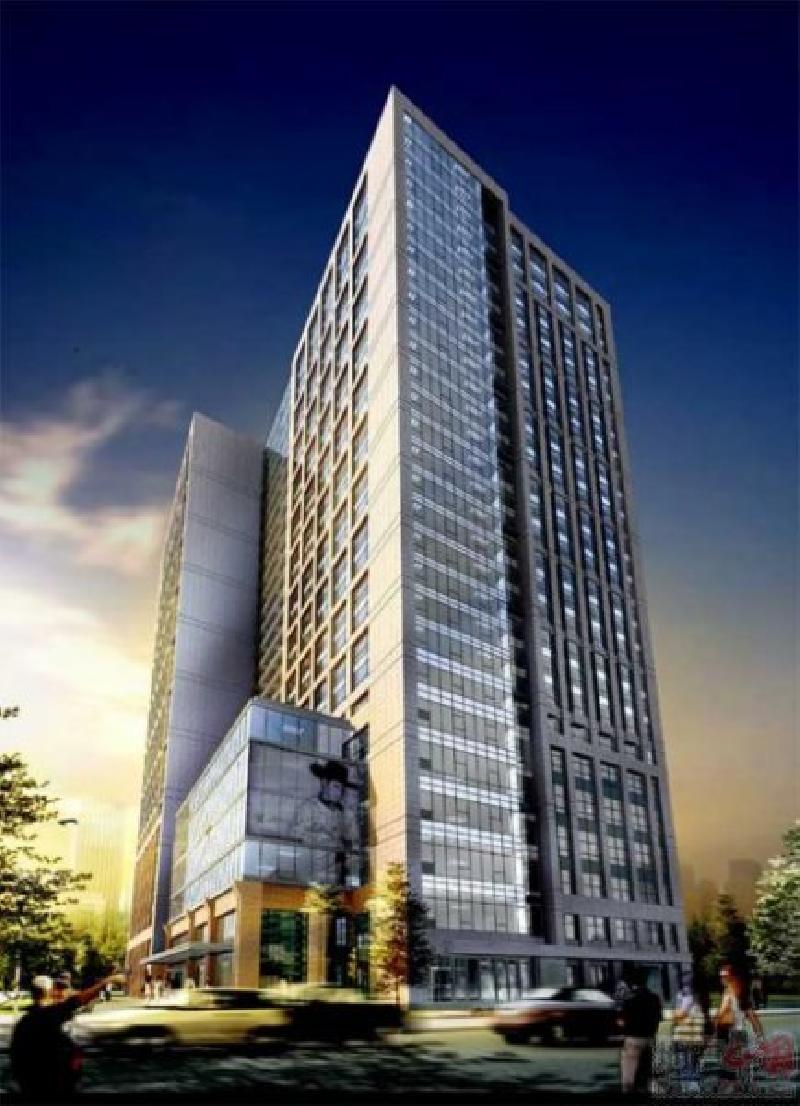 北京紫光发展大厦外景图