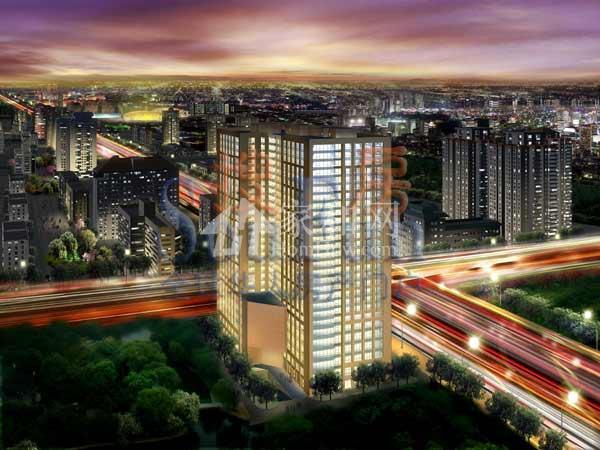 北京紫光发展大厦外景图