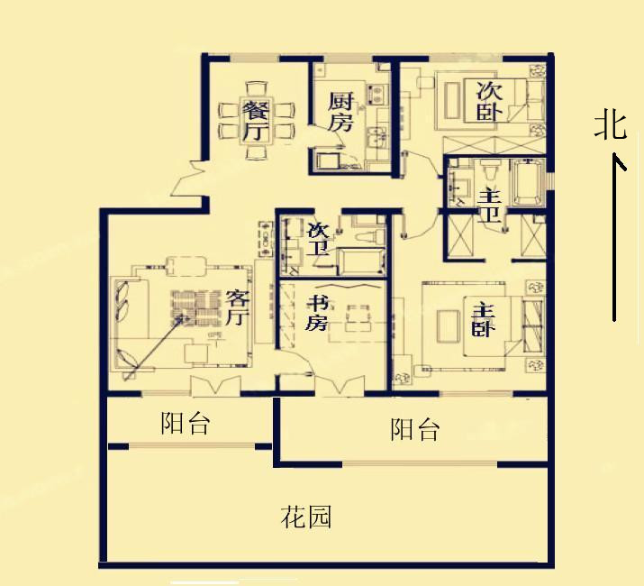 北京大成郡户型图图片