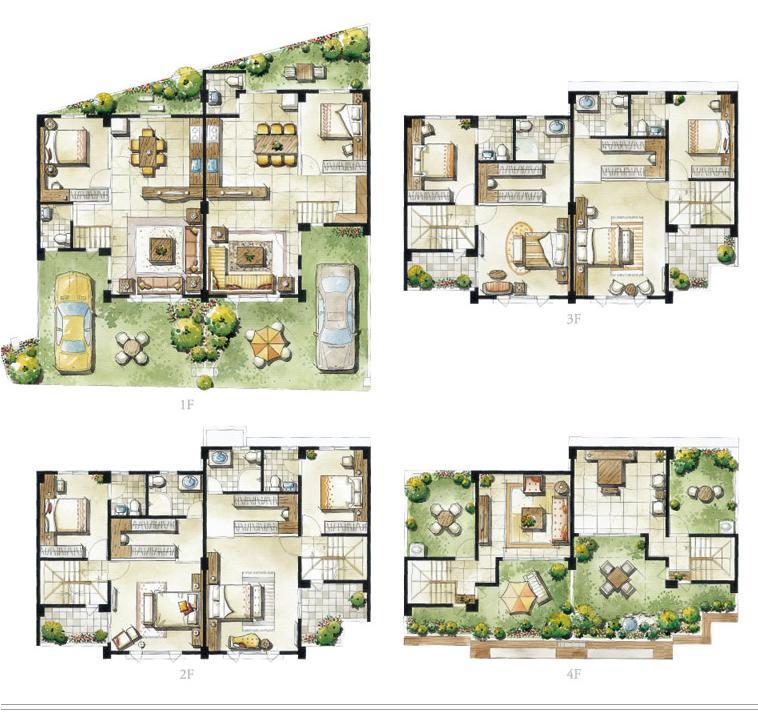 九章别墅_户型图