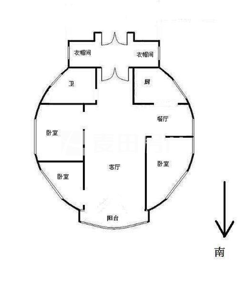 望京慧谷阳光三居室 欧式简约装修风格 出